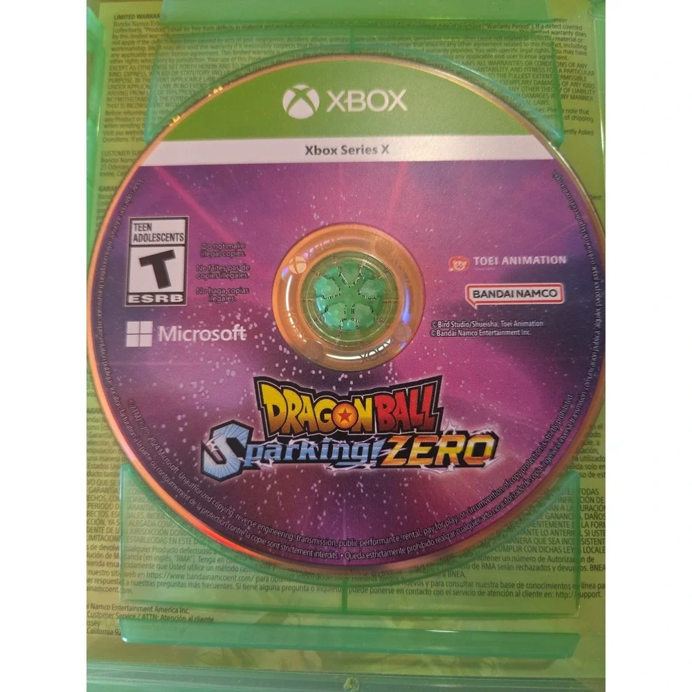 BANDAI NAMCO DRAGON BALL: Sparking! ZERO (Xbox Series X)